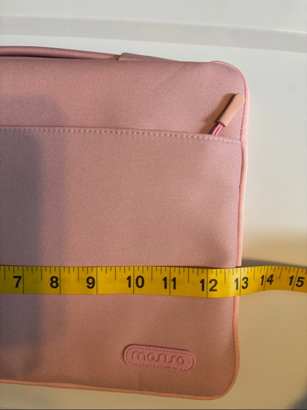 Mosiso Pink Laptop Sleeve Bag for Women